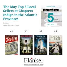 May 2023 Top 5 selling titles in Newfoundland and Labrador, via Indigo, Coles and Chapters