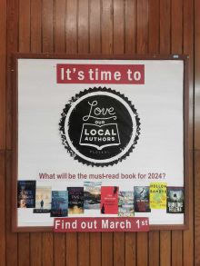 Love Our Local Authors Month - February 2024